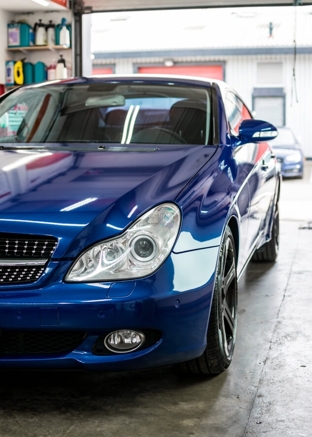 Mercedes-Benz CLS Vinyl Wrapping