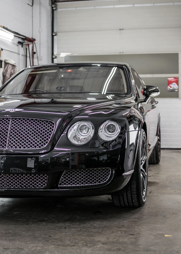 Bentley Flying Spur Paint Correction,Paintwork Enhancement,Headlight Restoration