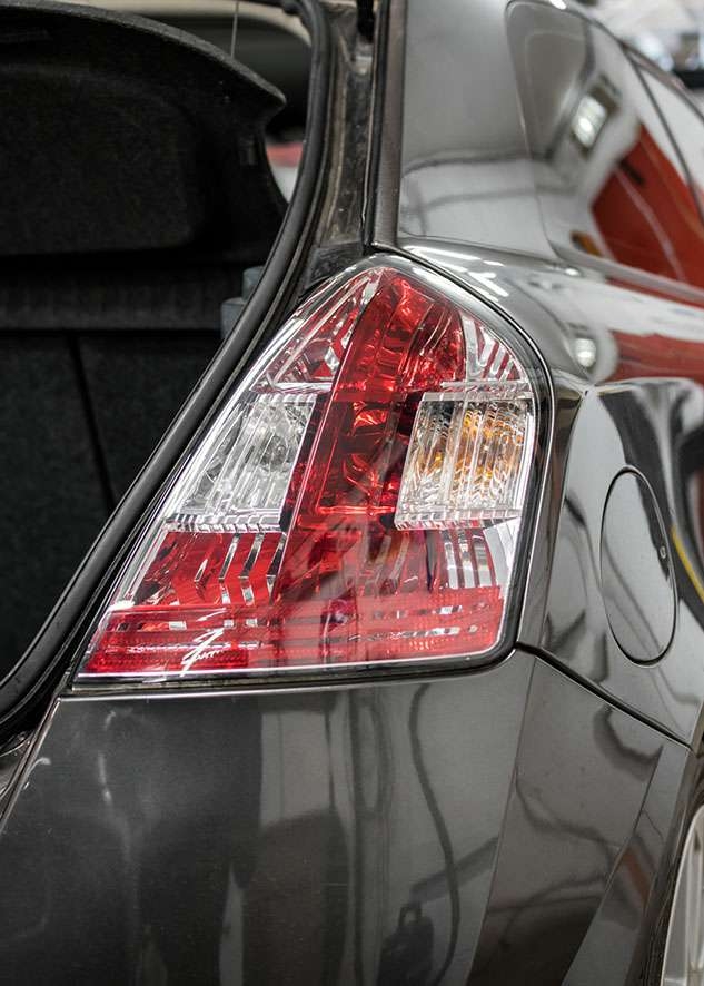 Fiat Stilo car right side rear light before tinting