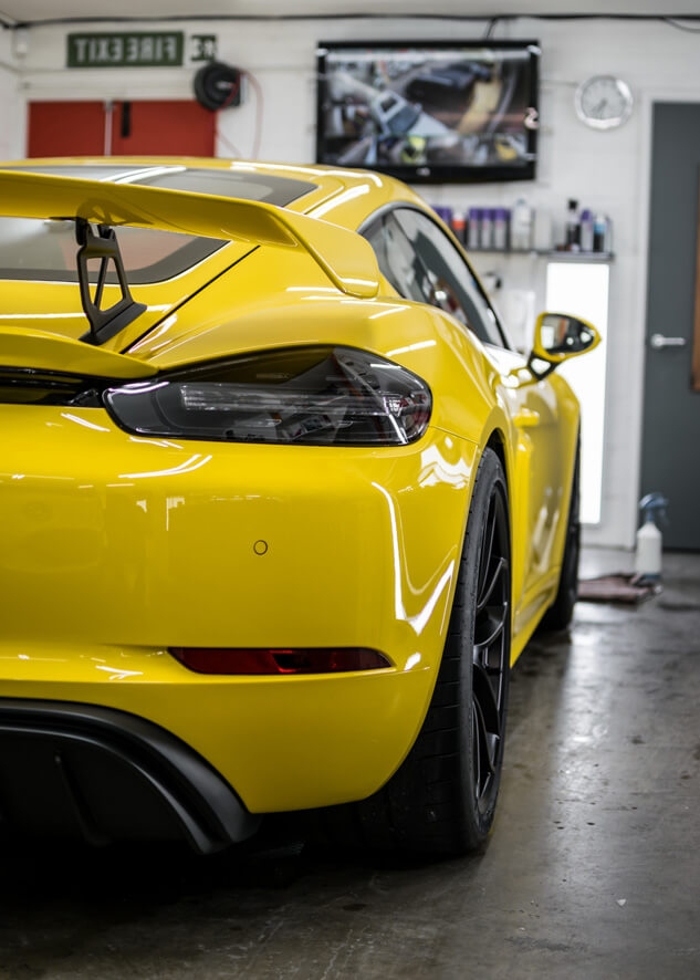 Porsche Cayman PPF,Paintwork Protection