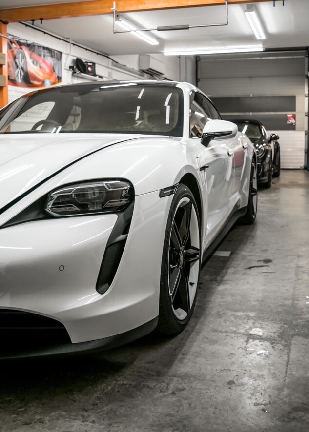 Porsche Taycan PPF,Ceramic Coating,Water Repellent,Paintwork Protection