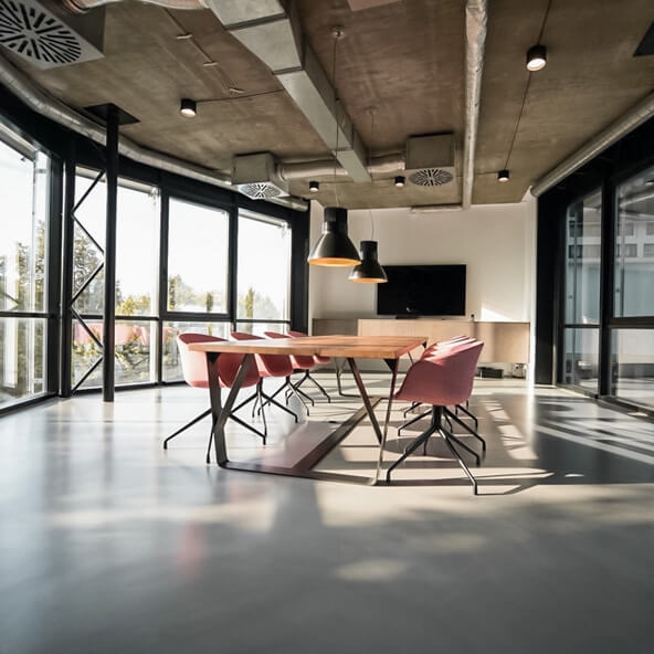 Commercial services button