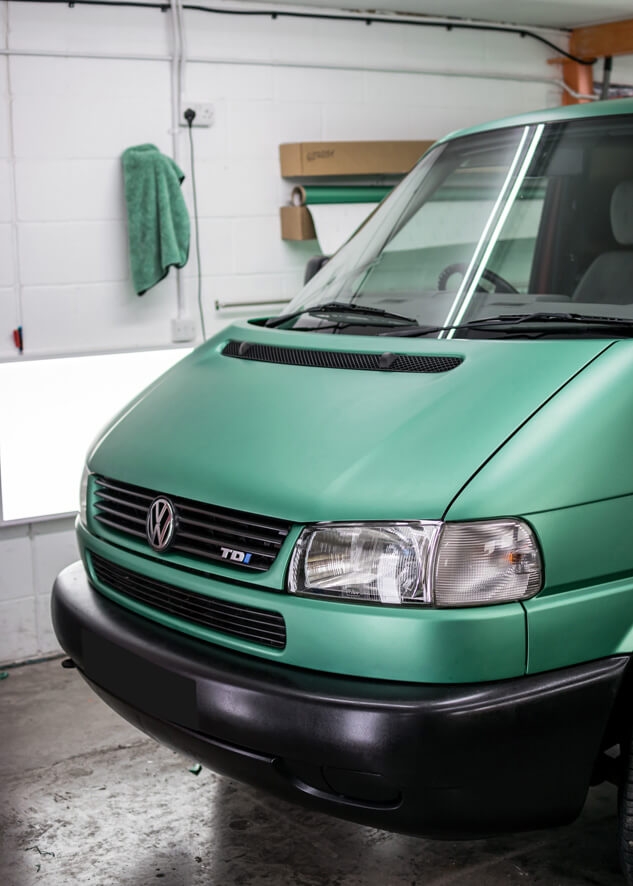 Volkswagen Transporter Vinyl Wrapping