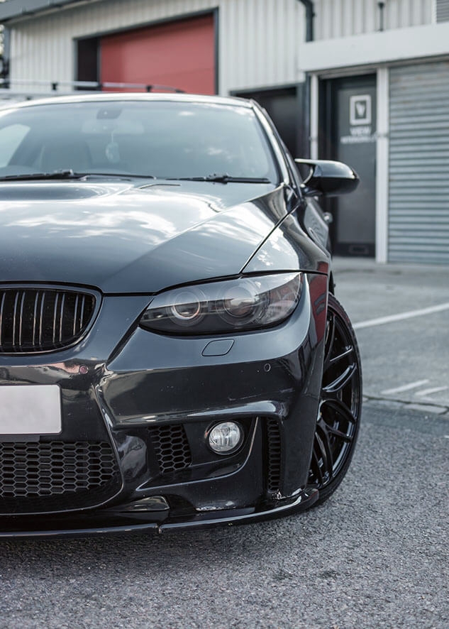 BMW 3-series Paint Correction,Lights Tinting