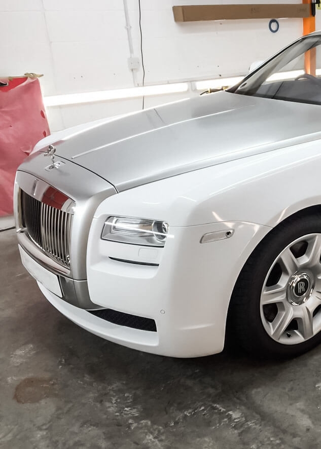 Rolls Royce Ghost Vinyl Wrapping