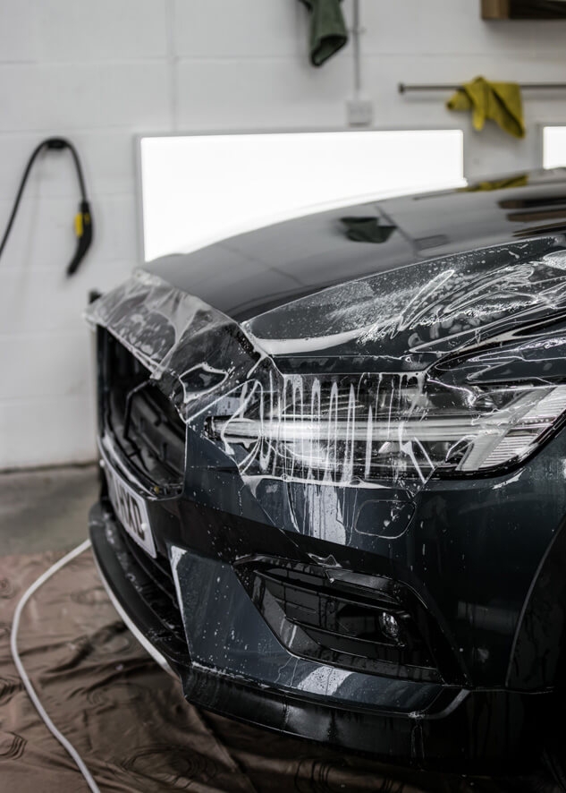 Volvo V60 PPF,Dechroming,Paintwork Protection